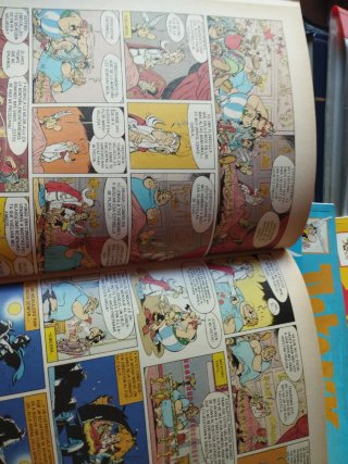 Astérix lote 4 unidades tapa blanda