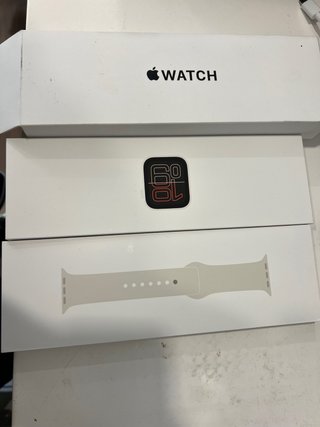 Apple Watch Beige/Plata