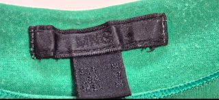 Camiseta Mango verde tachuelas