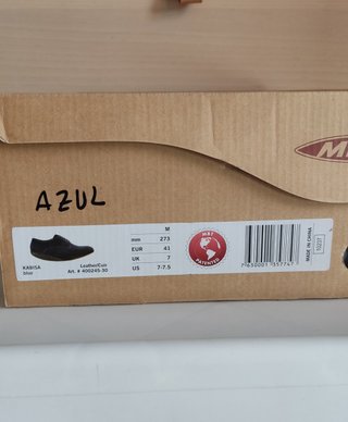 MBT | Zapatos Kabisa Blue en ante + interior cuero
