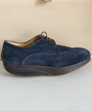 MBT | Zapatos Kabisa Blue en ante + interior cuero