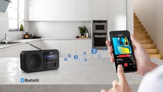 - SHARP radio digital portátil bluetooth usb