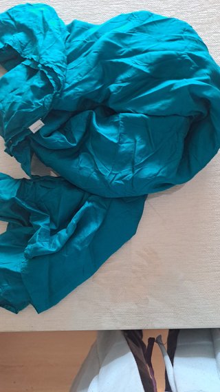 Vestido fucsia Trucco con lazo azul T42