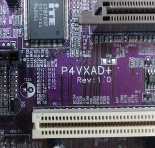 Scheda Madre P4VXAD+ 256MB CPU e Accessori