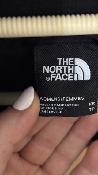 The North Face Polar Negro Media Cremallera