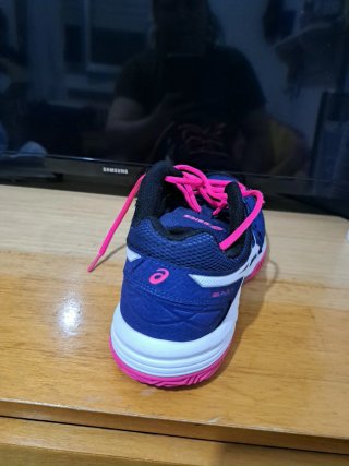 Zapatillas Asics Azul y Rosa