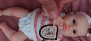 Muñeca de silicona realista