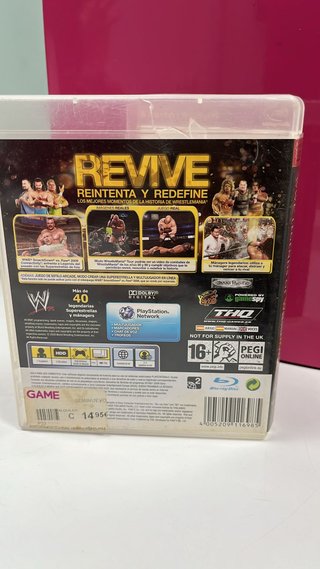 Videojuego PS3 Legends of wrestlemania
