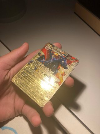 Carta Pokémon Charizard GX Metálica