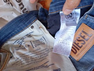 Pantalón vaquero Diesel azul