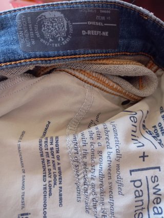 Pantalón vaquero Diesel azul