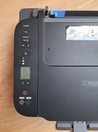 Impresora Canon TS3450 Negra