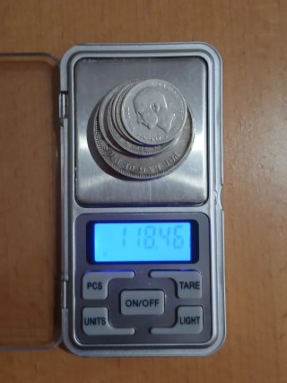 Lote 9 monedas plata españolas