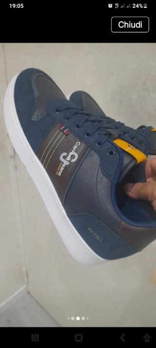 Sneakers Carrera Blu/Marrone Taglia 45