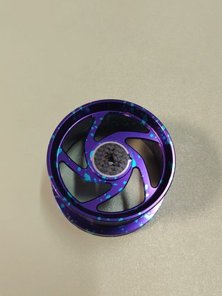 Bobina YASAKI Surf 35 Viola-Blu per SHIMANO