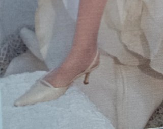 Zapatos Doriani marfil Talla 37