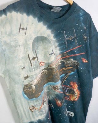 Camiseta Star Wars Tie-Dye Vintage 1997