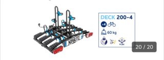 Portabicicletas bola Norauto 4 bicis