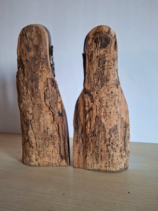 BUSTOS AFRICANOS MASAI MADERA NOBLE TALLADA
