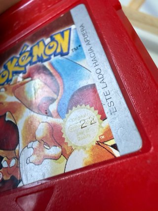 Nintendo Pokémon Red Game Boy RPG