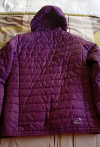 Chaqueta Morada y Roja con Cremallera Mckinley