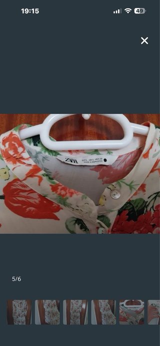 Vestido Zara floral