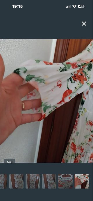 Vestido Zara floral