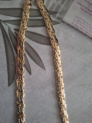 Cadena Bizantina Oro Laminado 14k Xuping