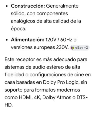Receptor Amplificador Onkyo PHONO Analógico