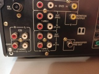 Receptor Amplificador Onkyo PHONO Analógico