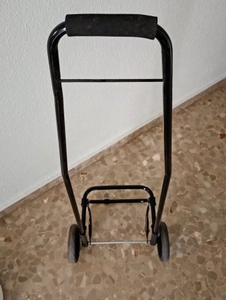 Carrito plegable negro