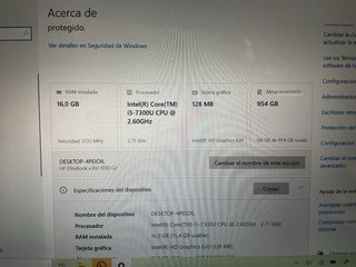 HP Elitebook G2 i5-7300U