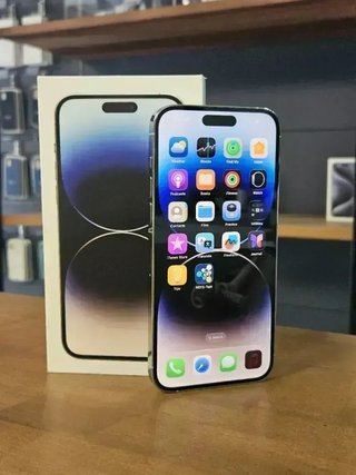 IPHONE 14 PRO MAX 256GB PLATA BATERIA 100%