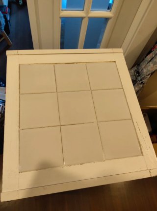 Estantería blanca con almacenaje
