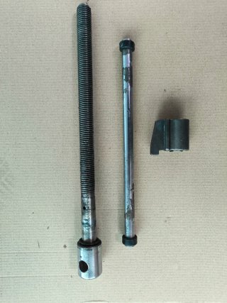 Husillo y tuerca torno Irimo 125mm