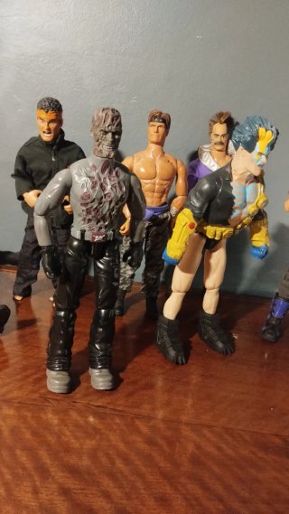 Lotto Action Man - Set di 8 action figure