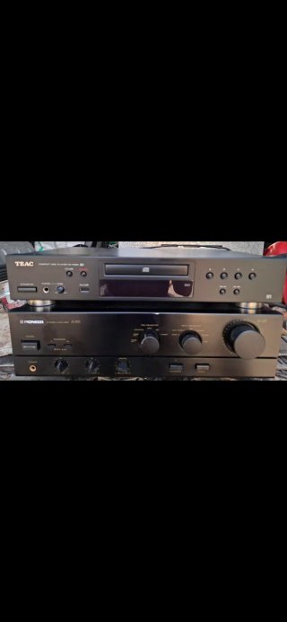 Amplificador Pioneer A-335 Negro