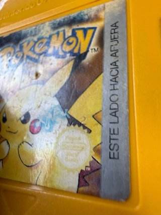 Pokemon Amarillo Game Boy Nintendo