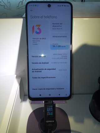 Xiaomi Redmi Note 9S Blue - 128 GB ROM y 6 GB RAM