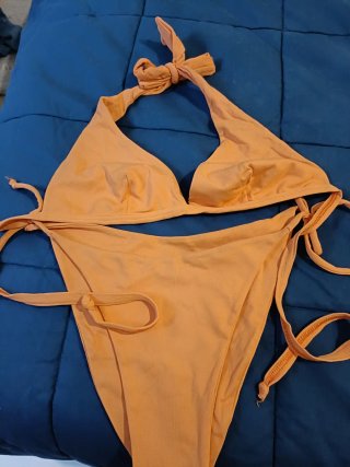 Bikini arancione taglia S