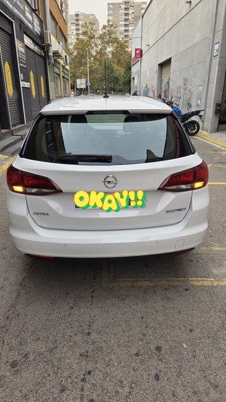 Opel Astra 2019 1.6 turbo diesel pegatina C