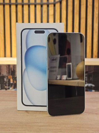 IPHONE 15 PLUS 256GB AZUL 99% BATERIA - 176 CICLOS