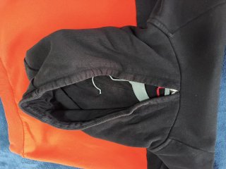 Felpa The North Face Rossa e Nera Youth Ottima!