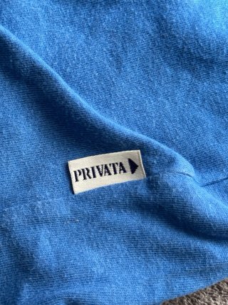 Camiseta Privata gráfica animal vintage azul