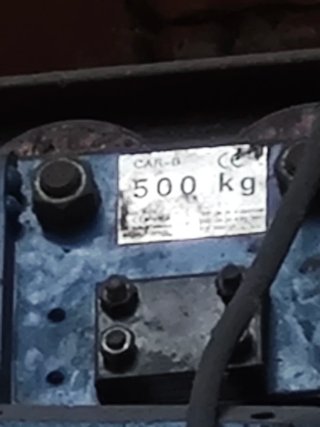 Polipasto Eléctrico Vicinay 500 kg