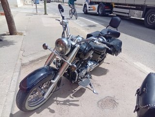 Yamaha Dragstar 650 Classic Negra