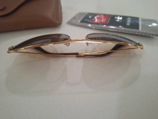 Gafas de Sol Ray-Ban Aviator Dorado Marrón