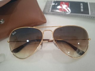 Gafas de Sol Ray-Ban Aviator Dorado Marrón