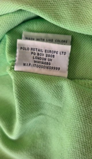 Polo Ralph Lauren Verde Talla S