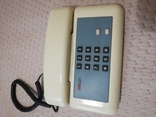 Telefono vintage Sip beige/blu